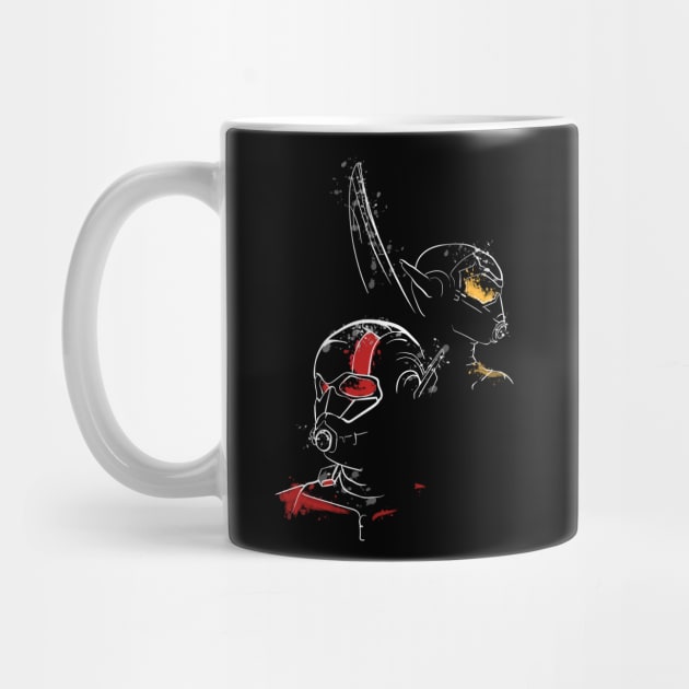 Ant Man And Wasp Splatter by FortuneDesigns